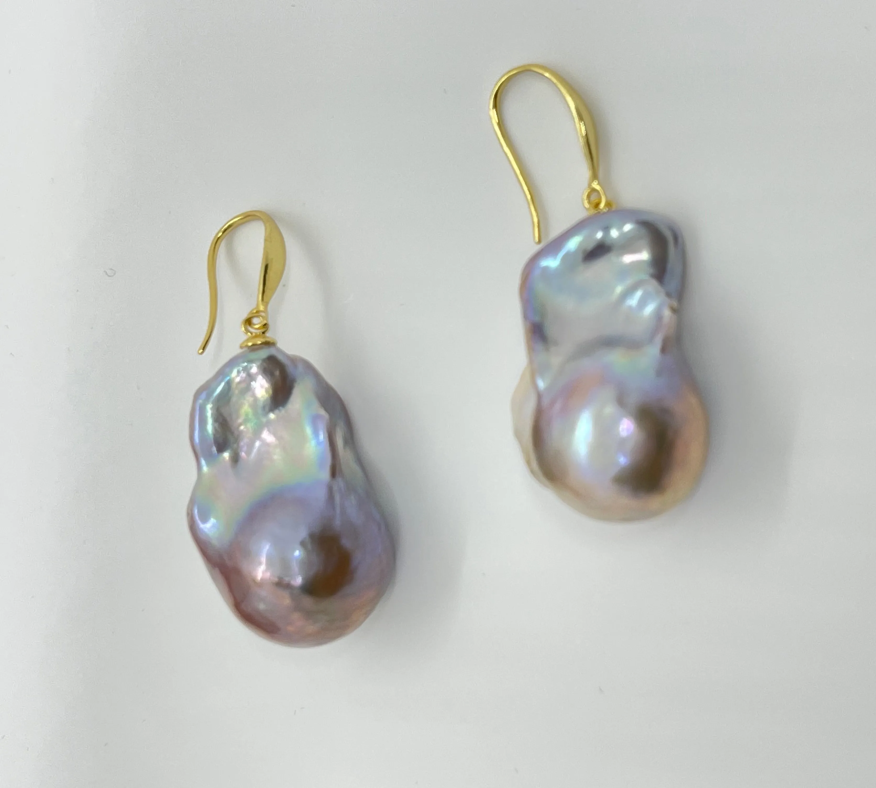 15-20mm AA  Baroque Freshwater Pearl Earrings