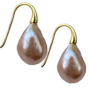 314-03-G | EDISON PEARL DROP (CHAMPAGNE ON GOLD)