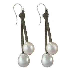 317-07-07 | KNOTTY EARRINGS (GRAY ON GRAY)