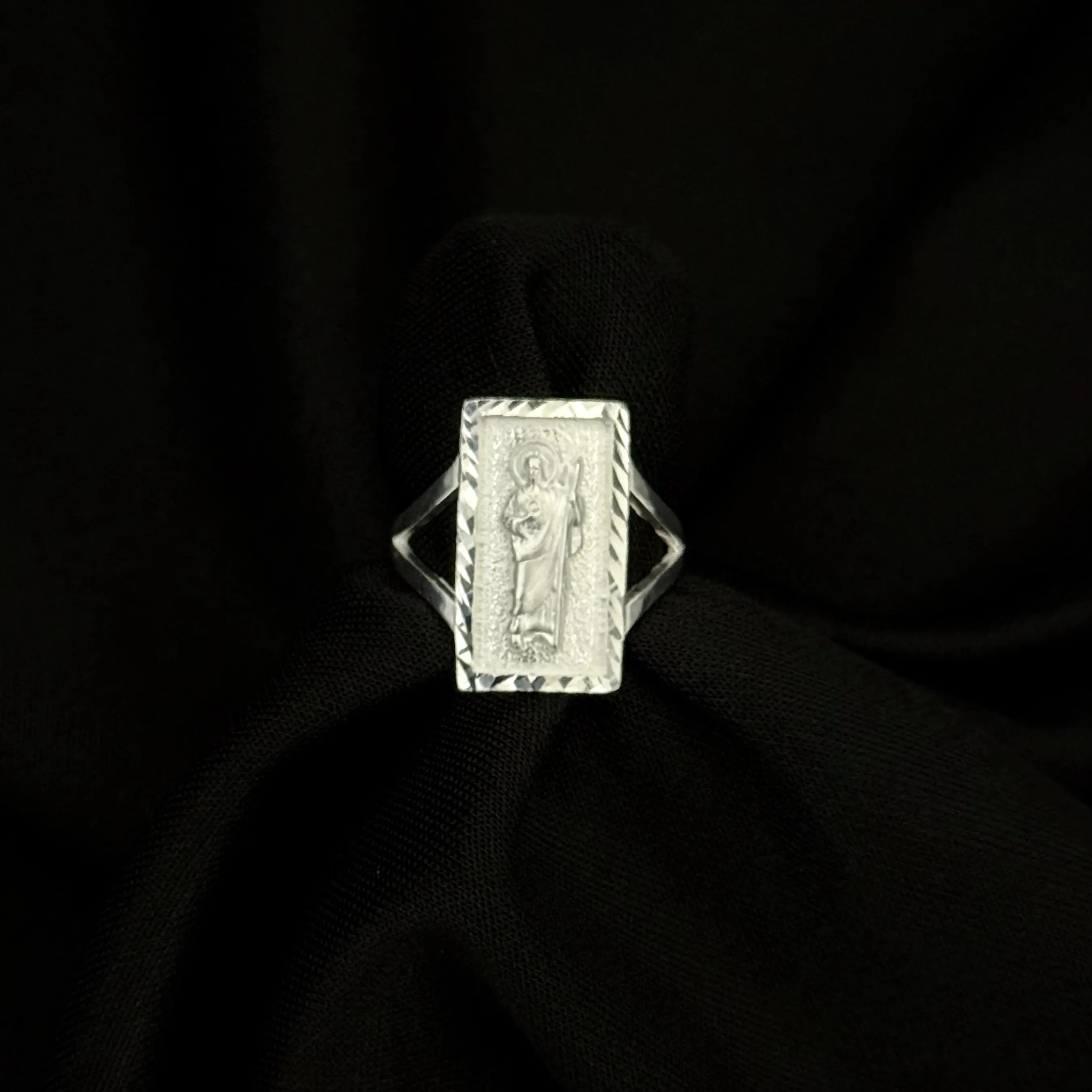 925 Silver San Judas Ring