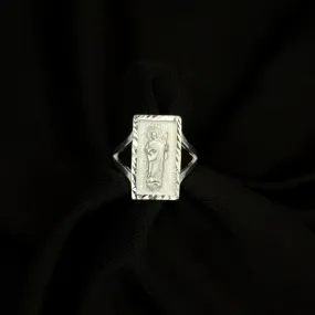 925 Silver San Judas Ring