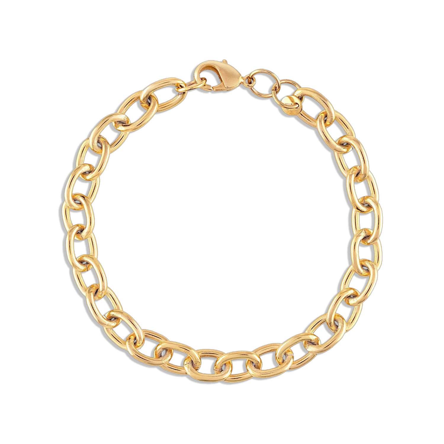 Alexa Leigh-Paloma Link Bracelet-Gold 7.5"