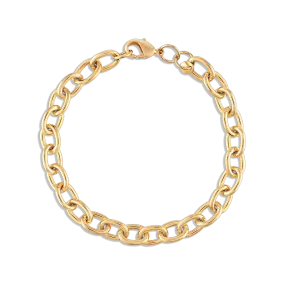 Alexa Leigh-Paloma Link Bracelet-Gold 7.5"