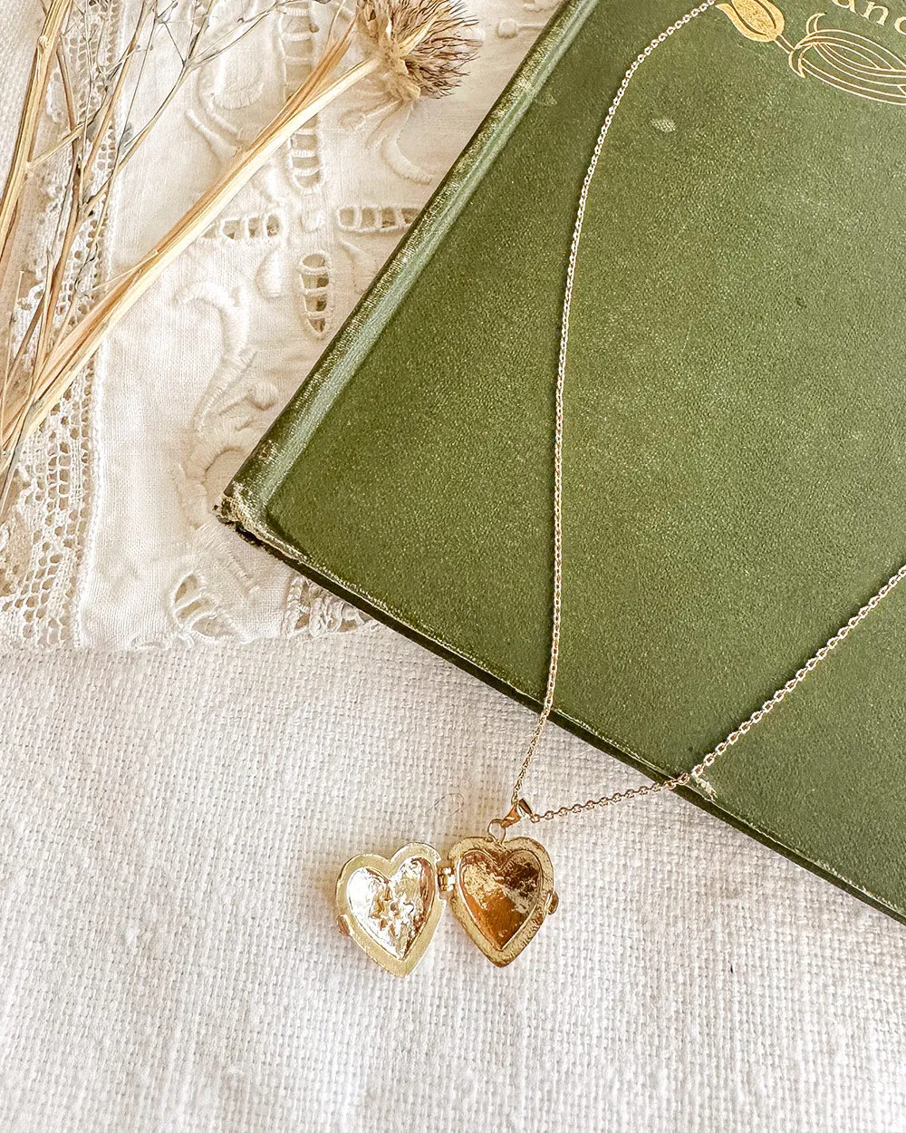Amorette Locket Necklace