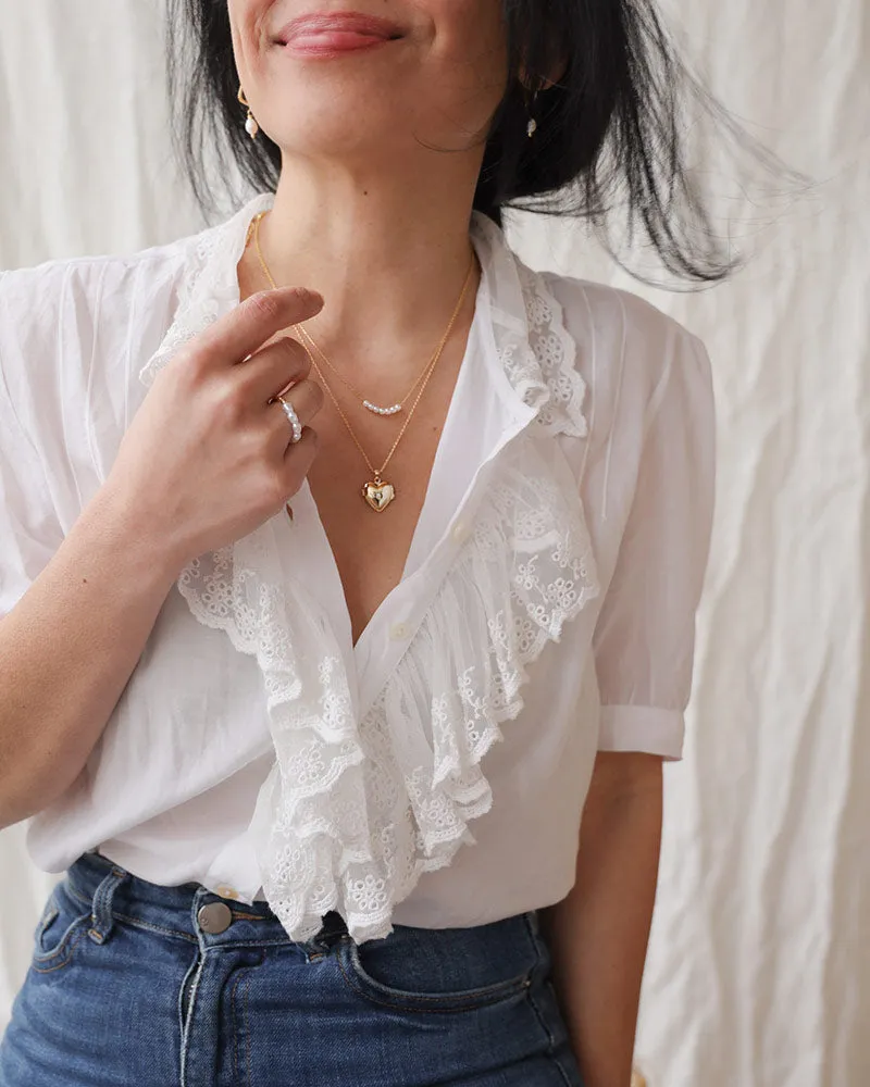 Amorette Locket Necklace