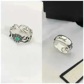 Ancient Daisy Silver Ring