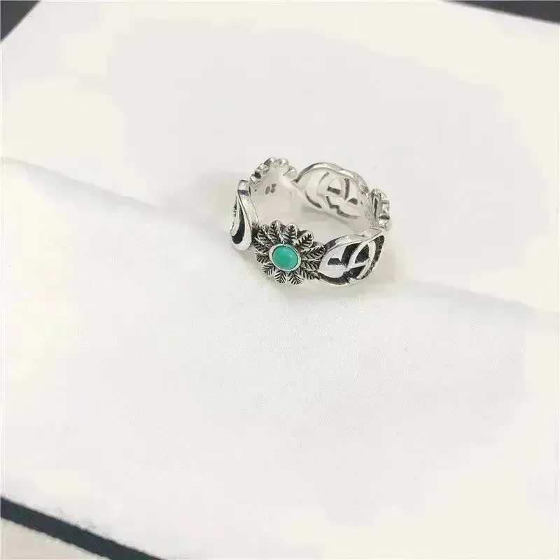 Ancient Daisy Silver Ring