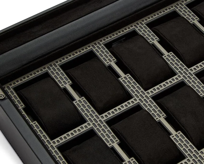 Avis 15 Piece Watch Box (Powder Coat)