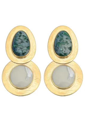 AZURITE EARRINGS