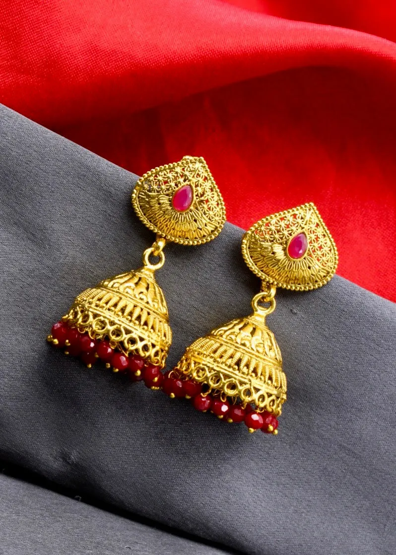 BEAUTIFUL JHUMKI EARRINGS