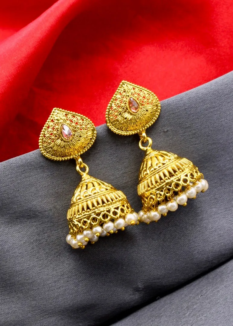 BEAUTIFUL JHUMKI EARRINGS