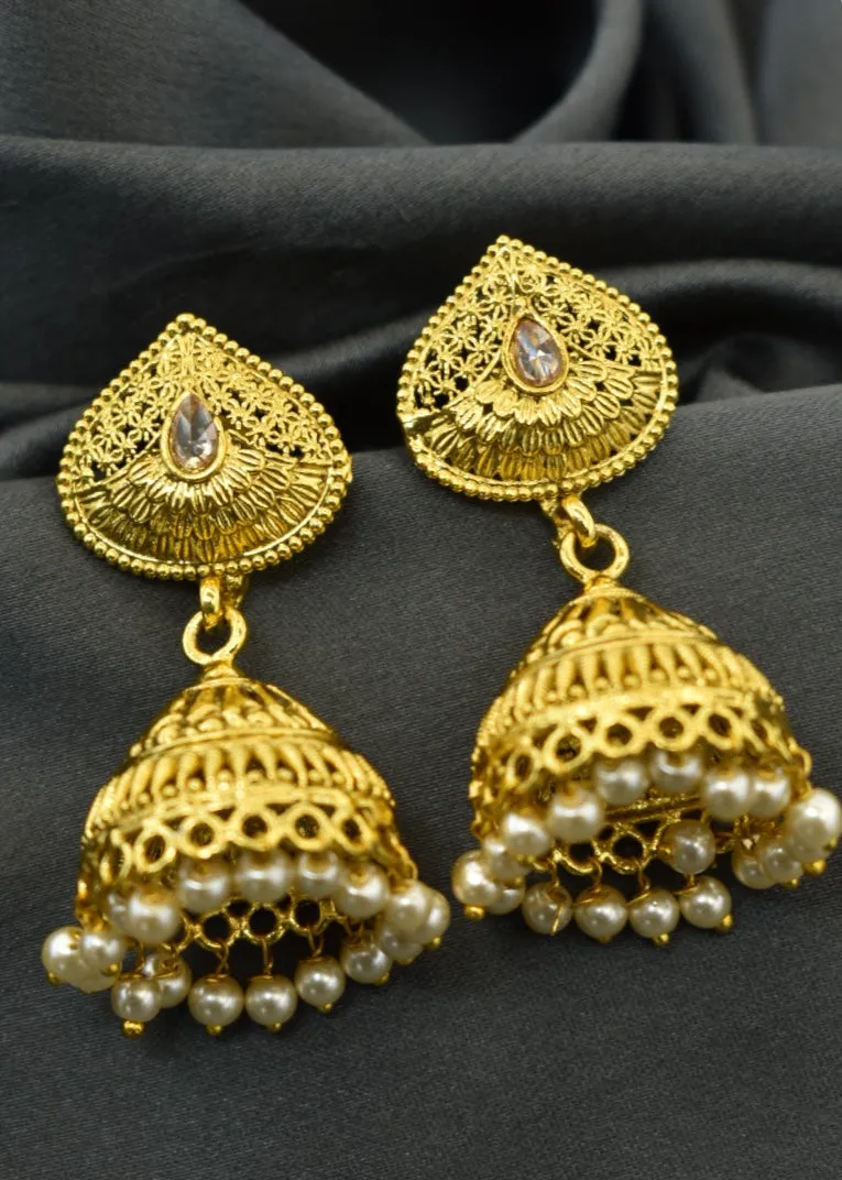BEAUTIFUL JHUMKI EARRINGS