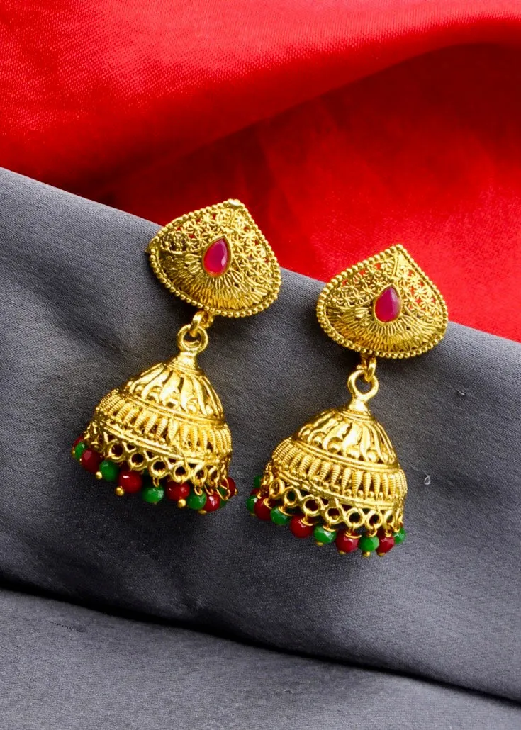BEAUTIFUL JHUMKI EARRINGS