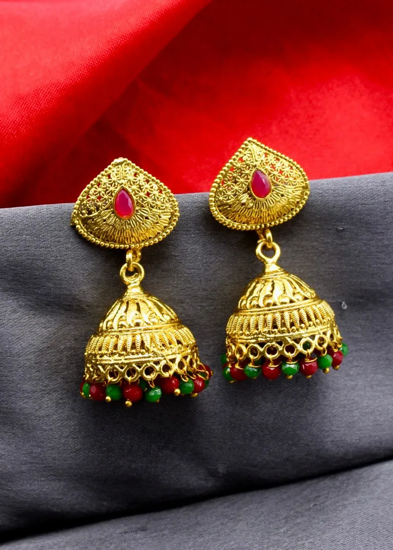 BEAUTIFUL JHUMKI EARRINGS