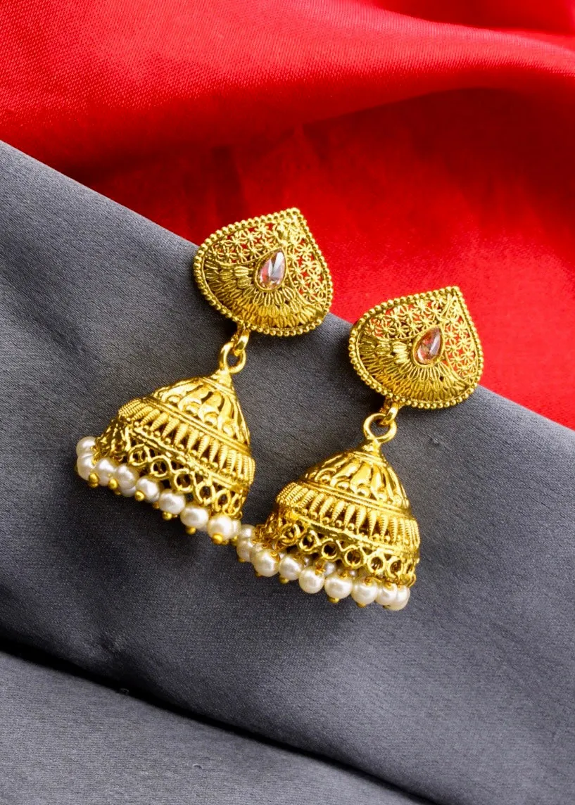 BEAUTIFUL JHUMKI EARRINGS