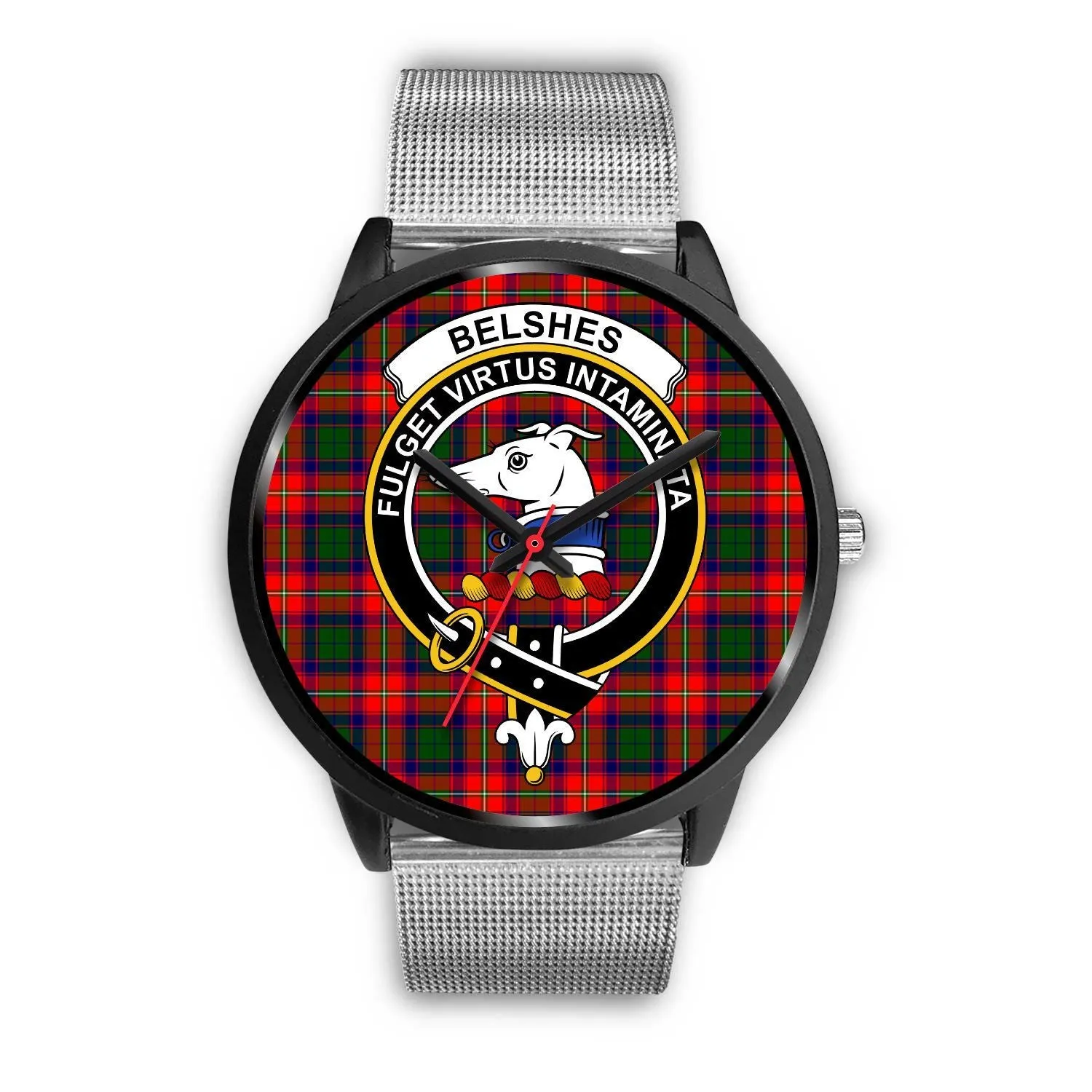 Belshes Tartan Clan Badge Tartan Black Watch