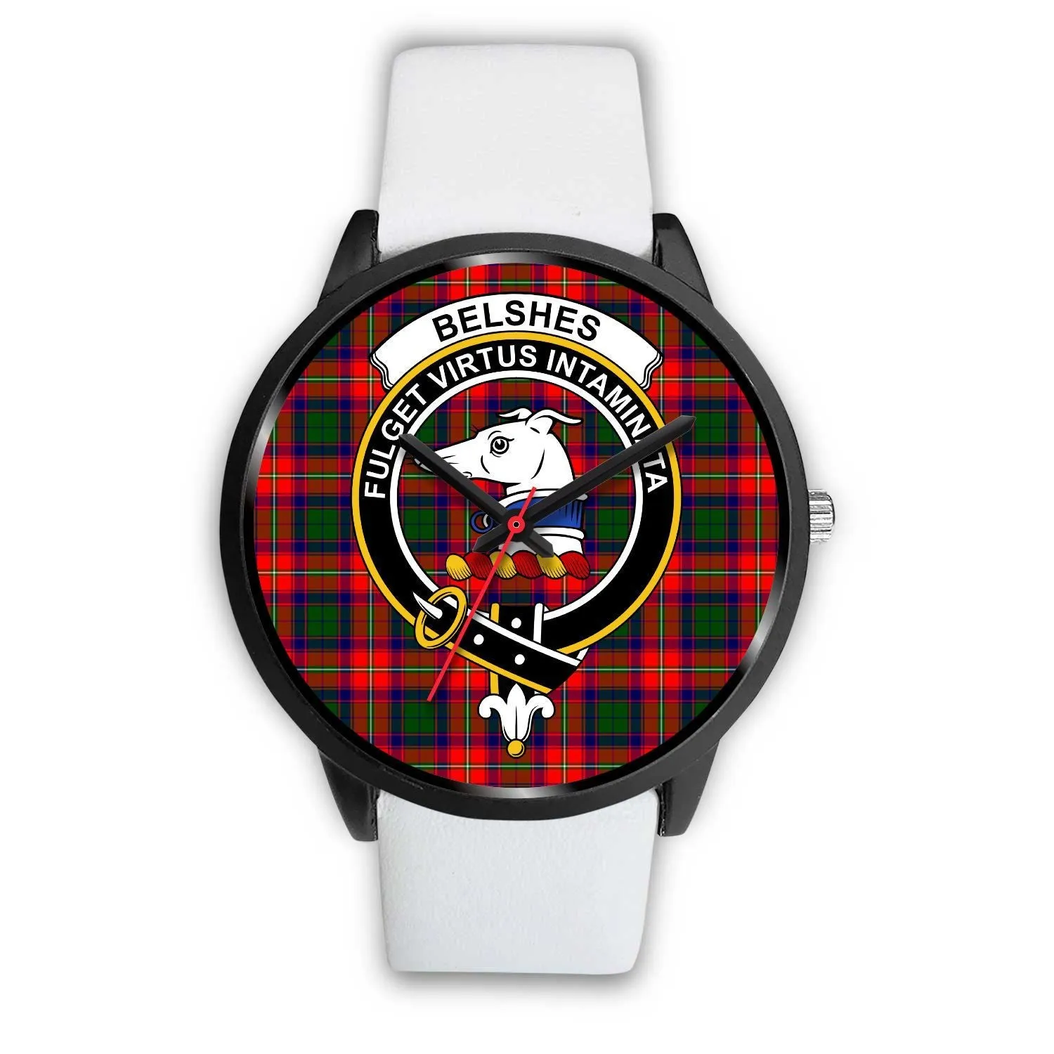 Belshes Tartan Clan Badge Tartan Black Watch