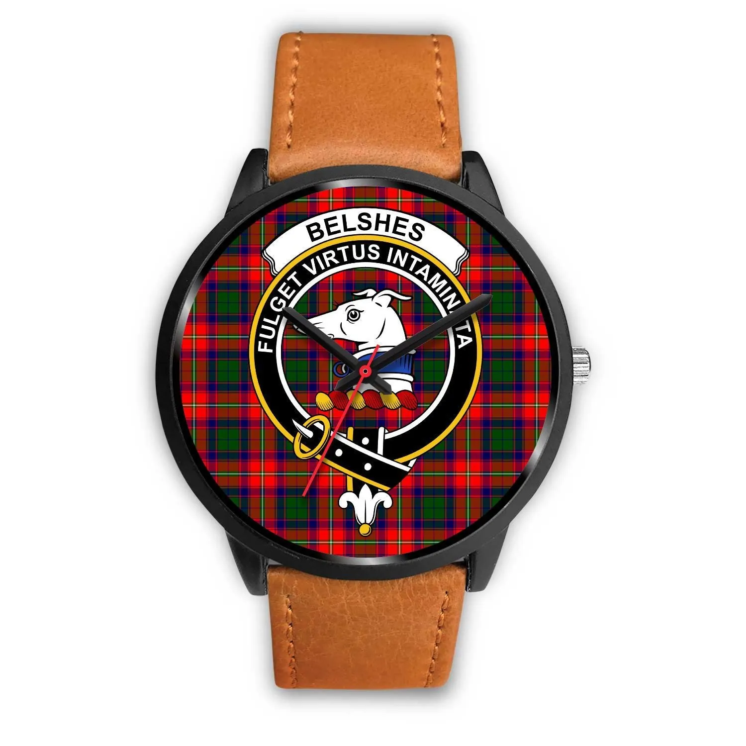Belshes Tartan Clan Badge Tartan Black Watch