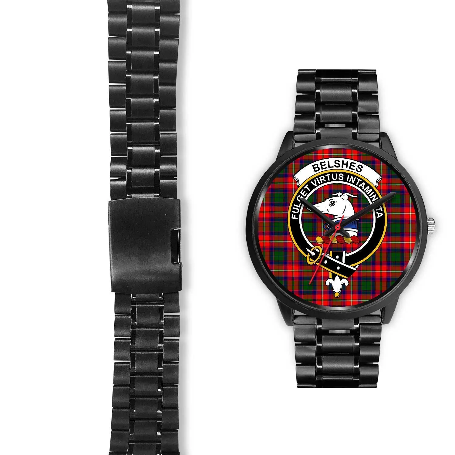 Belshes Tartan Clan Badge Tartan Black Watch