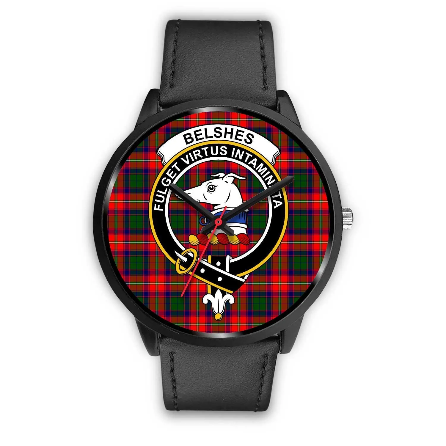 Belshes Tartan Clan Badge Tartan Black Watch