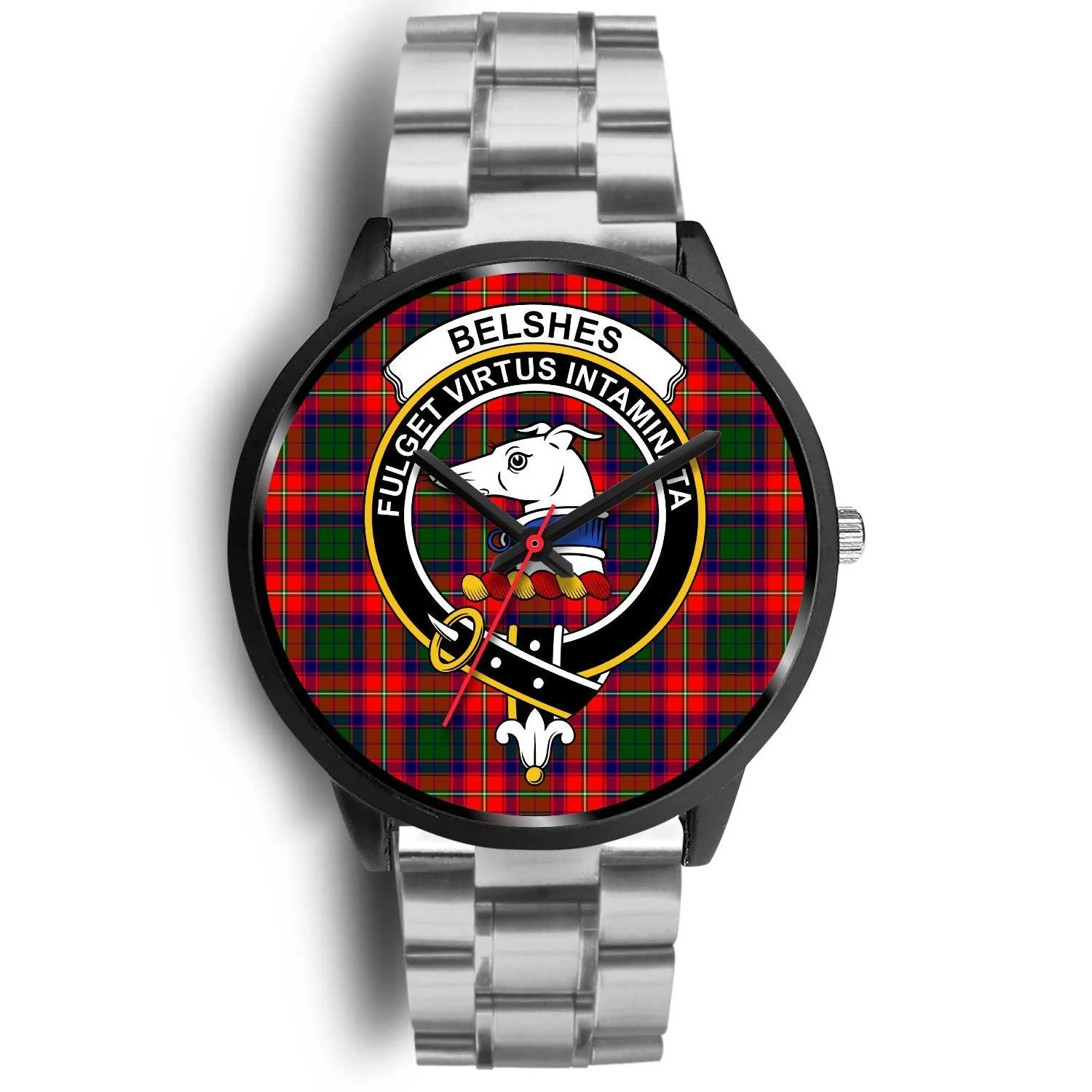Belshes Tartan Clan Badge Tartan Black Watch
