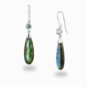 Blue Topaz & Labradorite