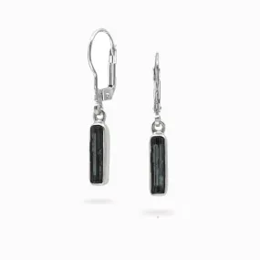 Blue Tourmaline Drop Earrings