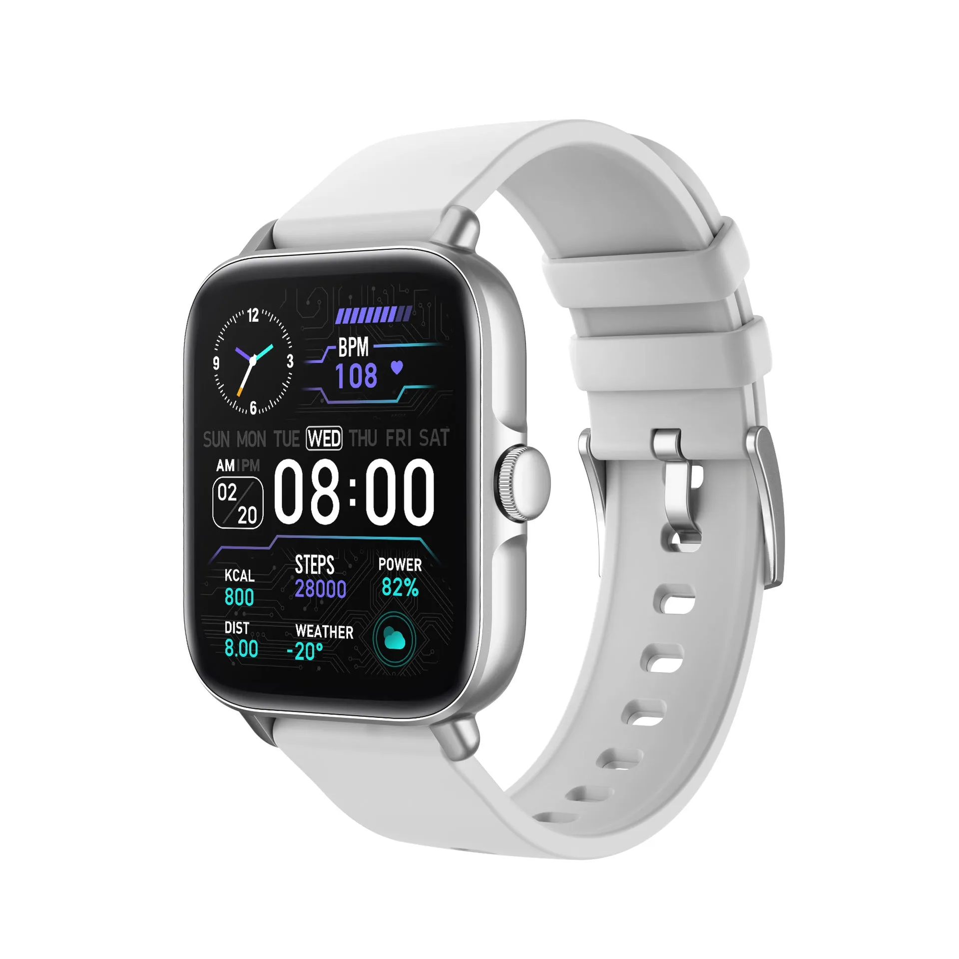 Bluetooth Calling Heart Rate Sleep Monitoring Multiple Sport Mode Health Watch