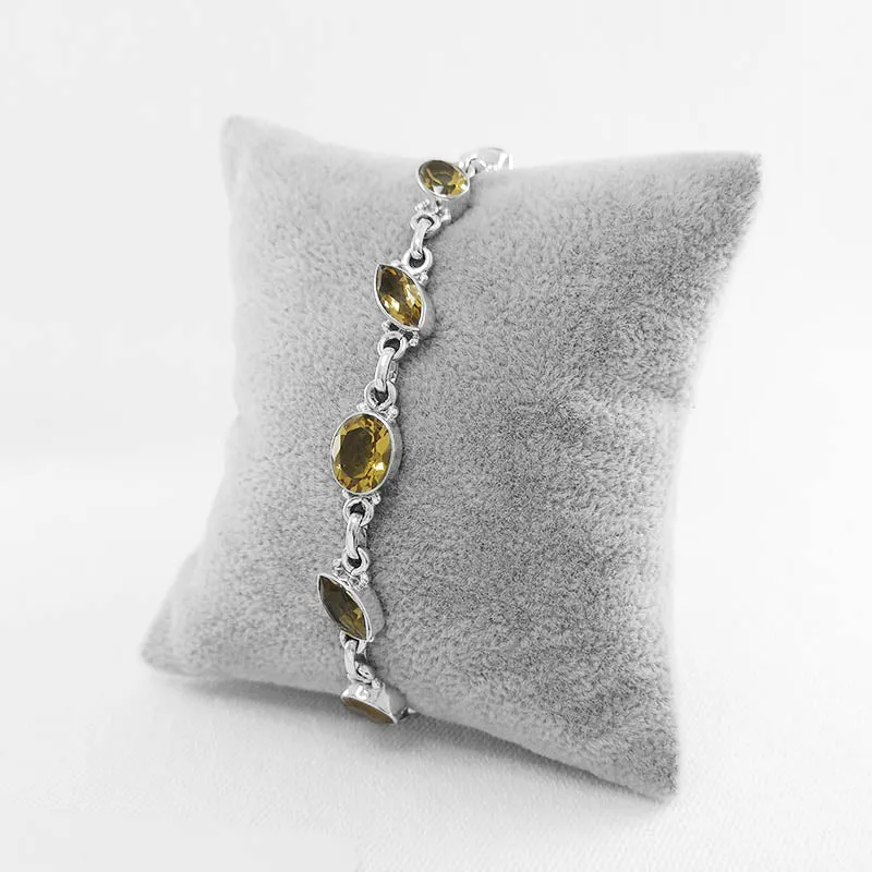 Bohemian Citrine Bracelet