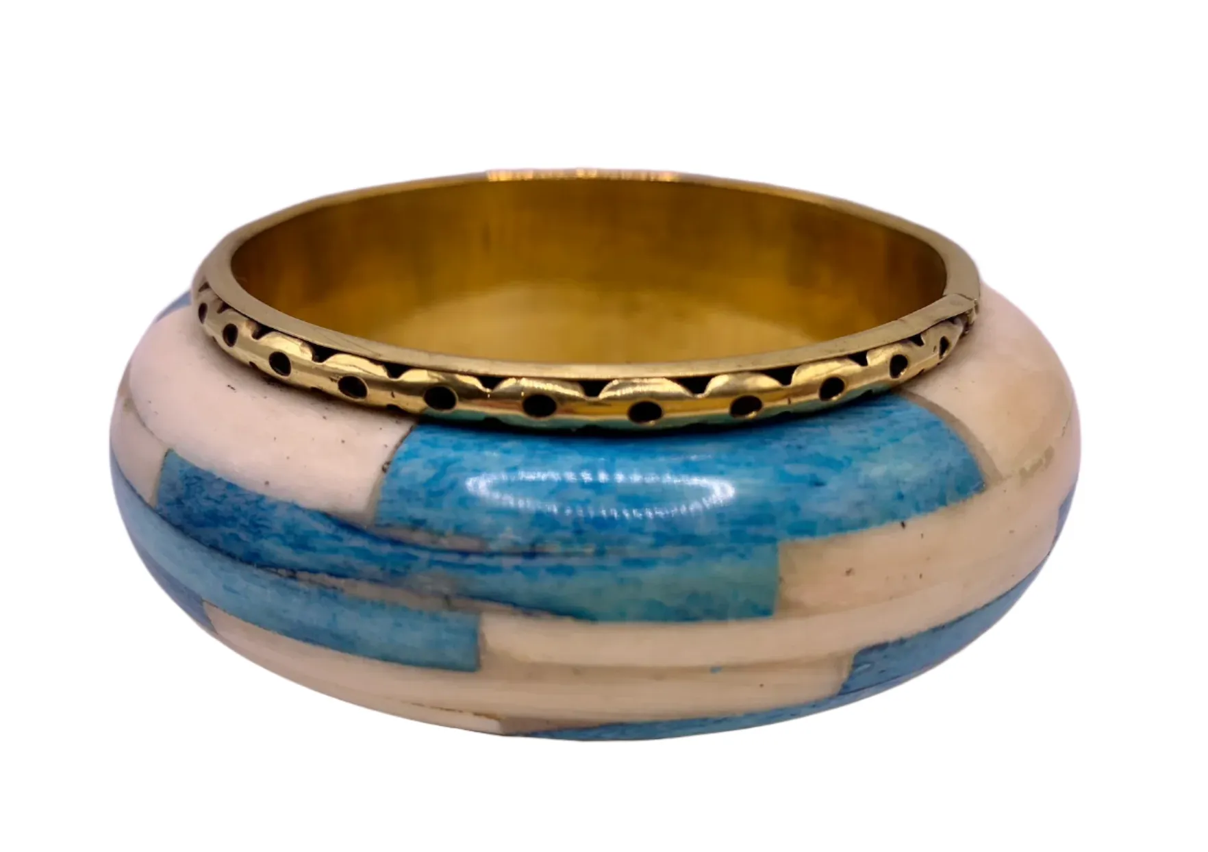 Brass and Bone Bangles