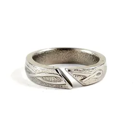 Celtic Open Shank Stainless Steel Spoon Ring
