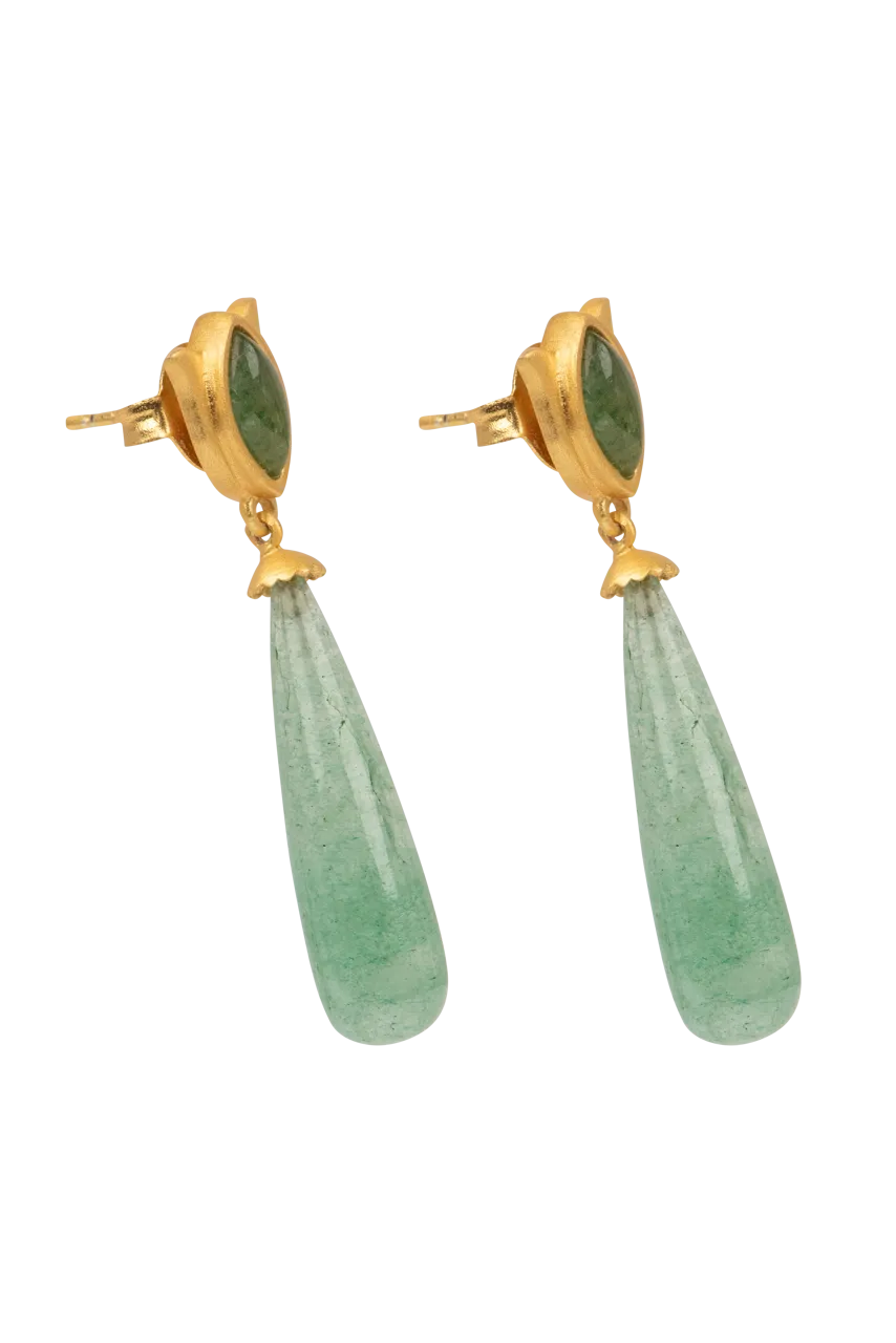 Christina Greene Verona Tulip Drop Earrings
