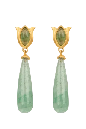 Christina Greene Verona Tulip Drop Earrings