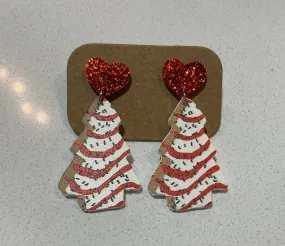Christmas Tree Treat Earrings