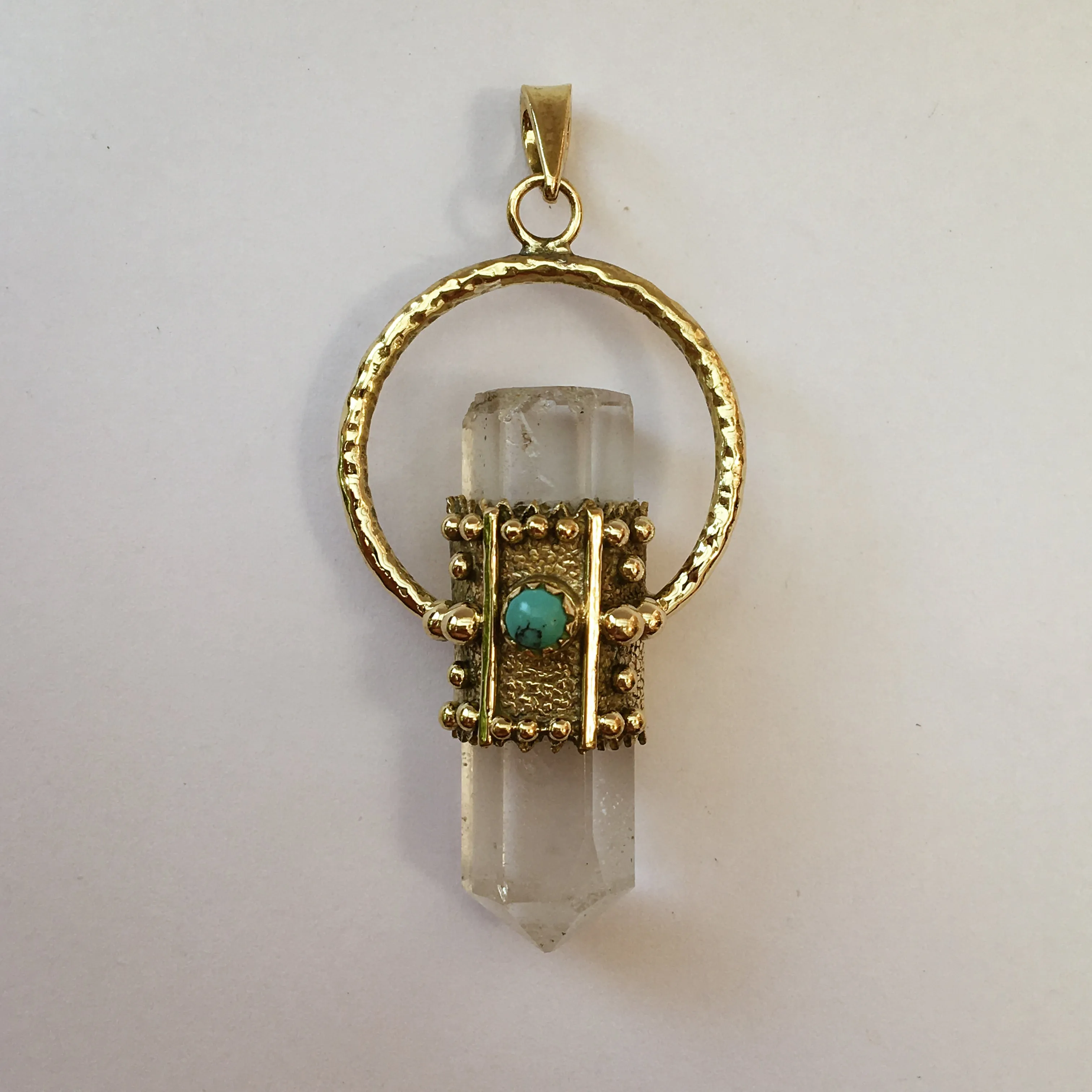 Clear Quartz Scepter Pendant