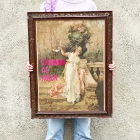 'COMMON AS MUCK' Framed Print