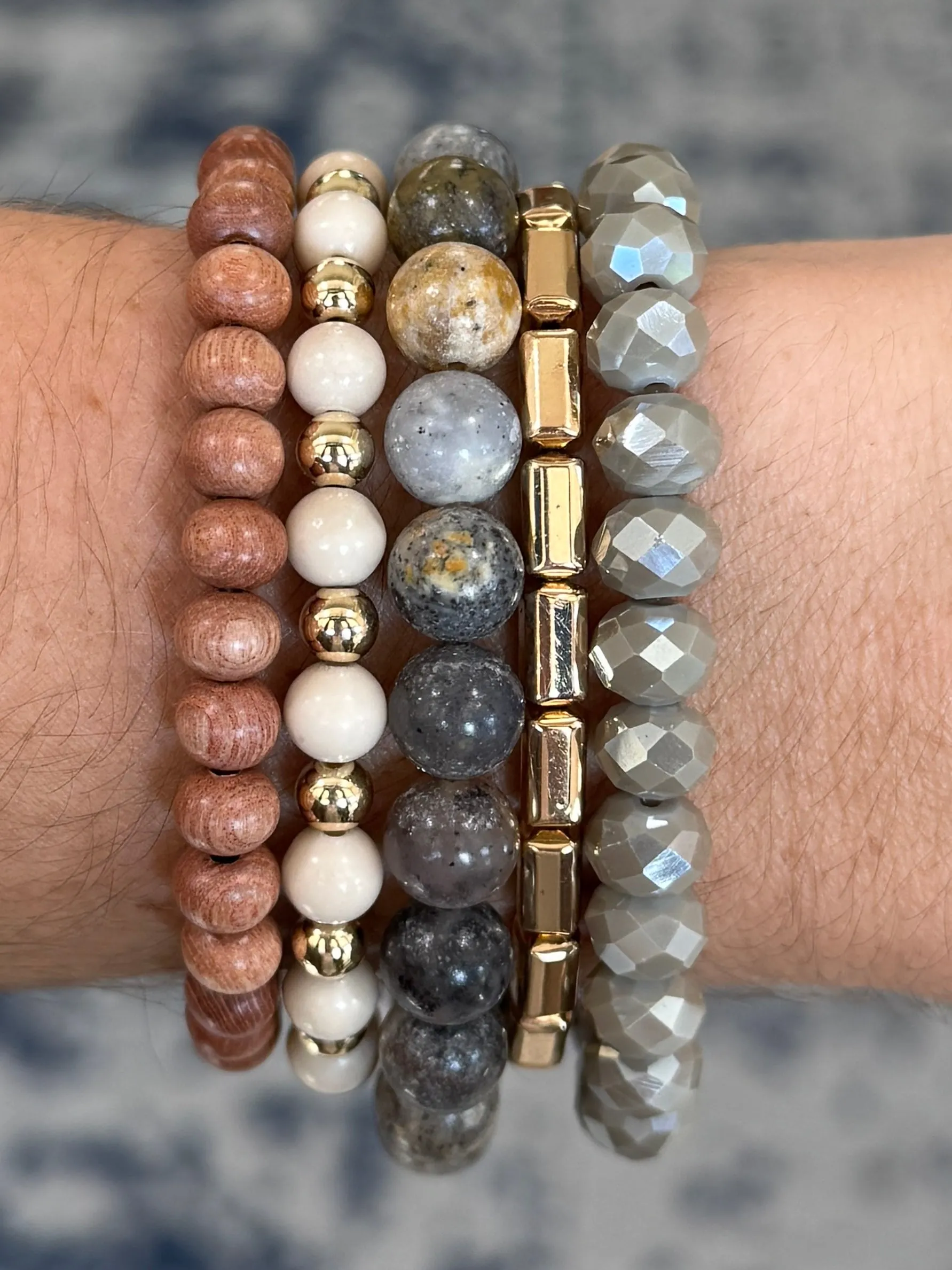 Dendrite Opal 8mm Bracelet