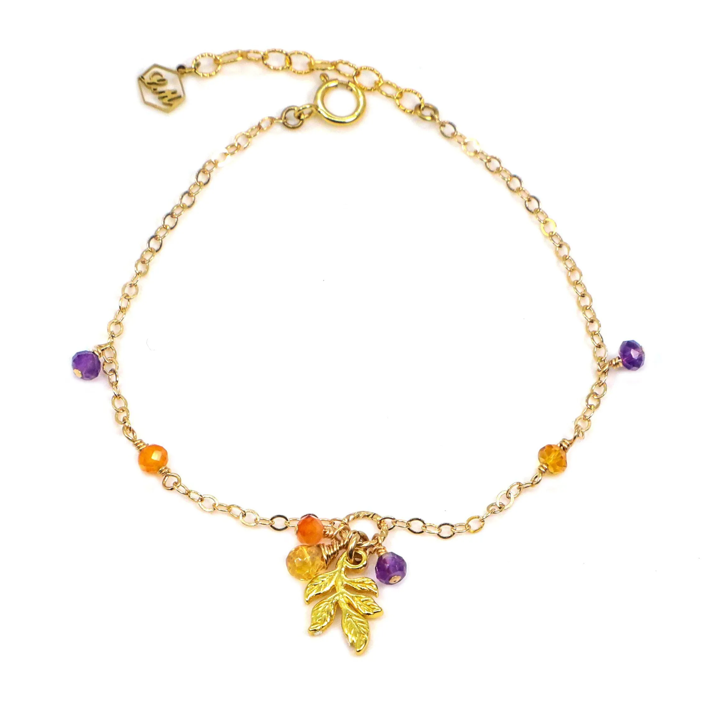Fall Leaf Bracelet