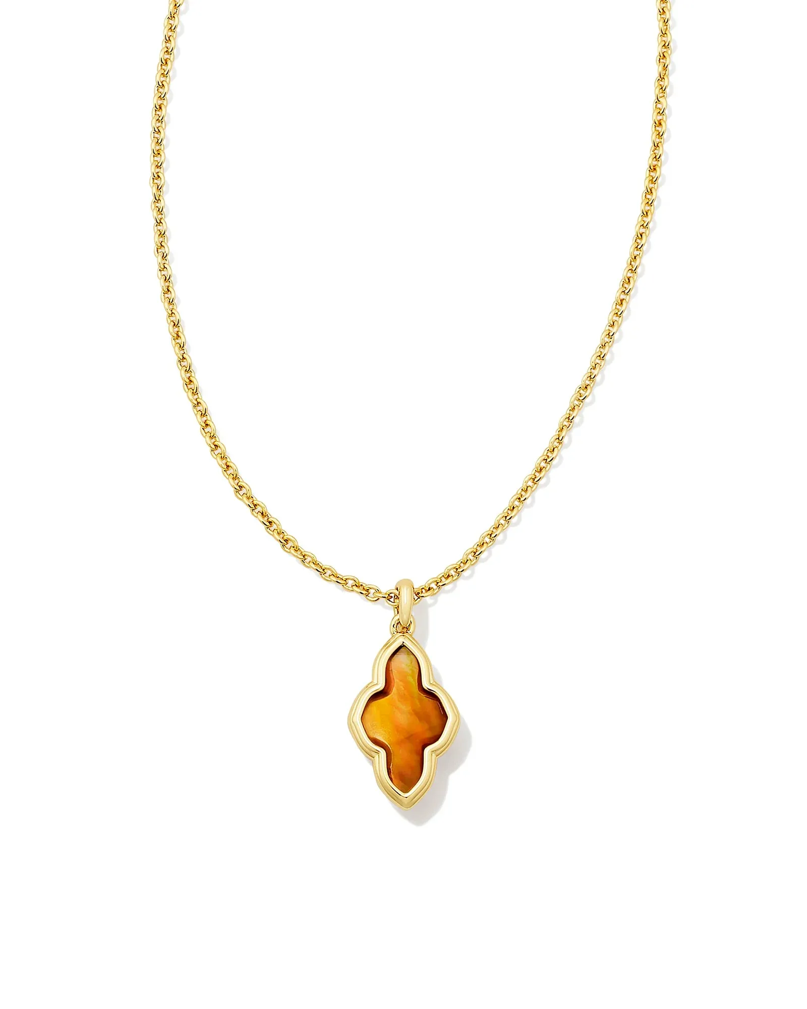 Framed Abbie Short Pendant Necklace