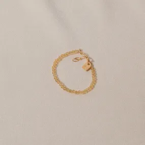 Galore Bracelet Birthstone November Citrine | Gold