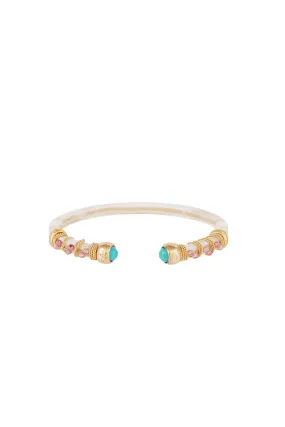 Gas Bijoux Sari Cuff - White