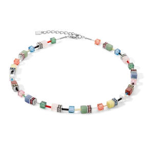 GeoCUBE® Iconic Precious necklace Multicolour Delight