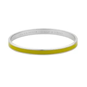 GEORGINI CANDY YELLOW 5.5mm BANGLE