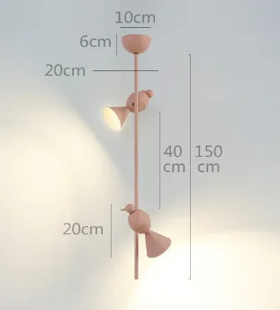 Ghita Modern Creative Bird Hanging Lamp