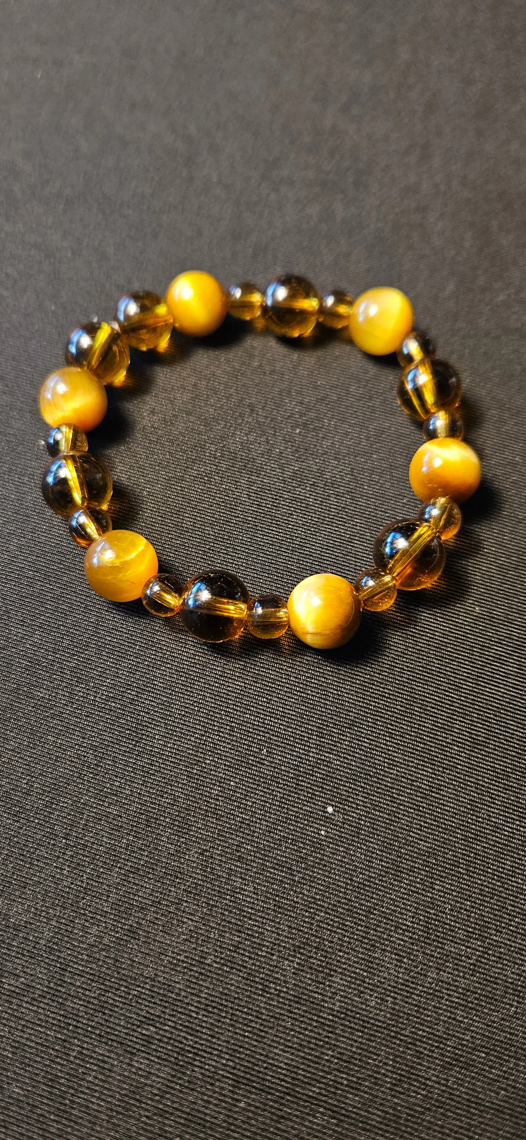 Gold Tiger's Eye & Amber