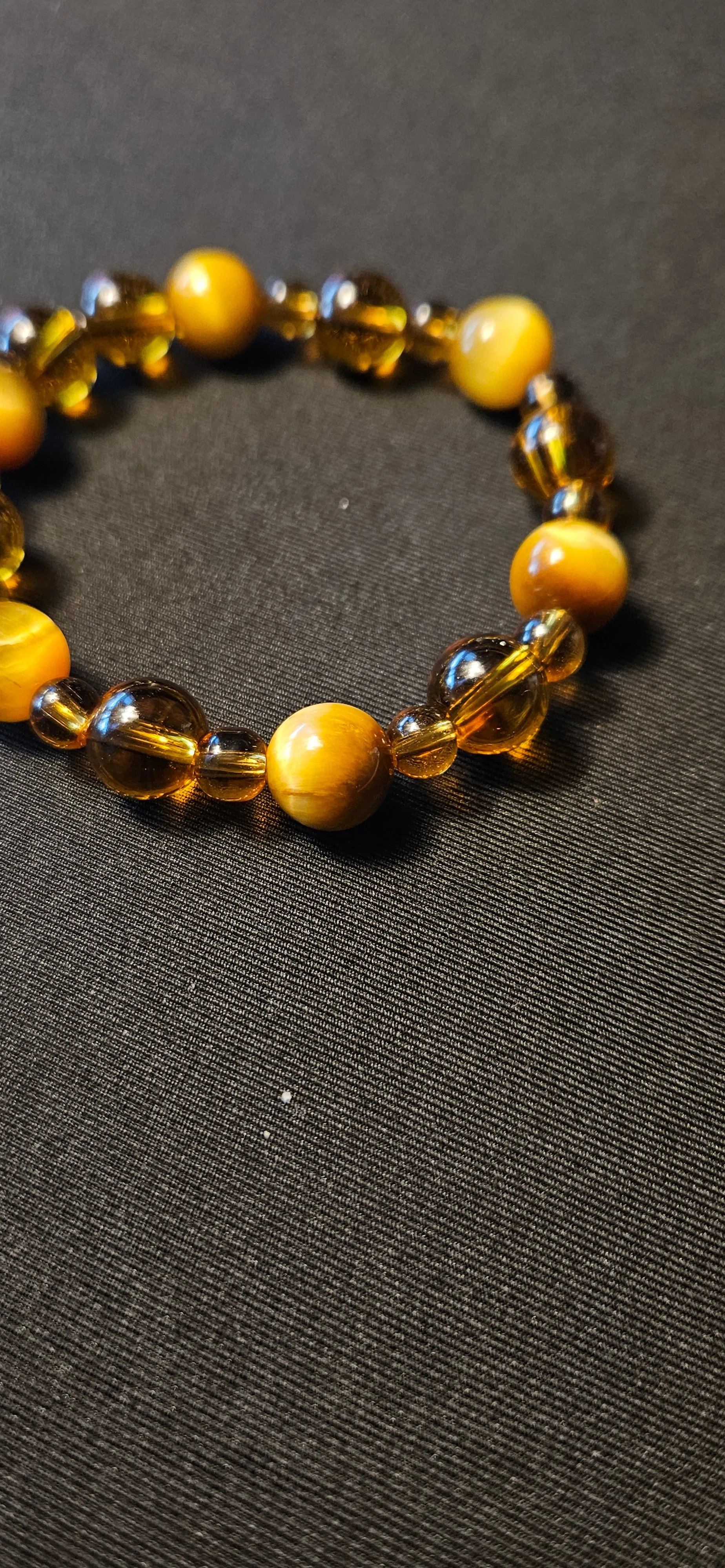 Gold Tiger's Eye & Amber