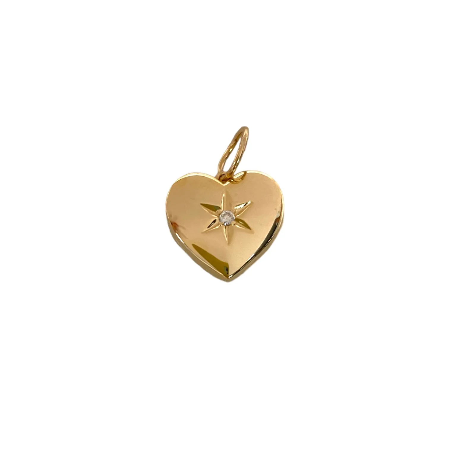 Heart Locket with Diamond Accent
