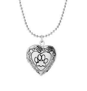 Heart Pendant Memorial Locket