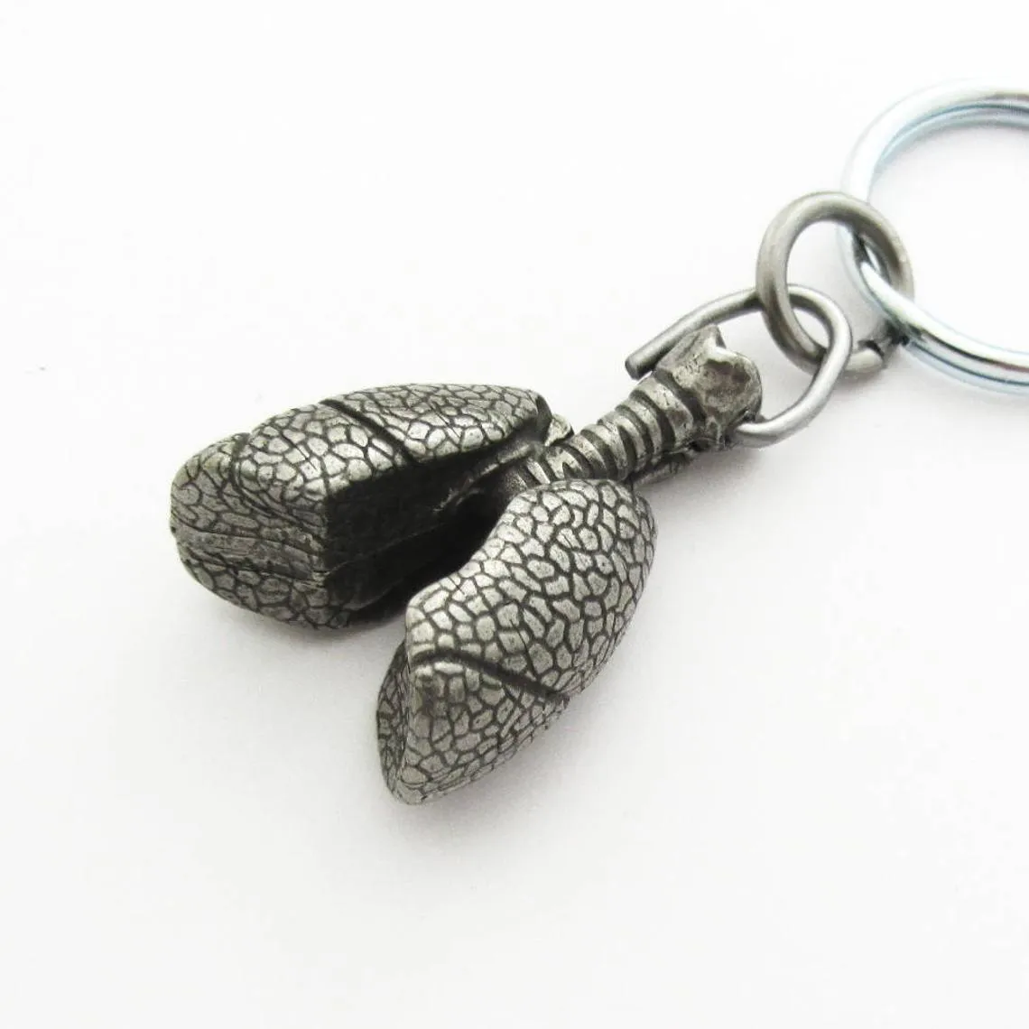 Human Lungs Keychain
