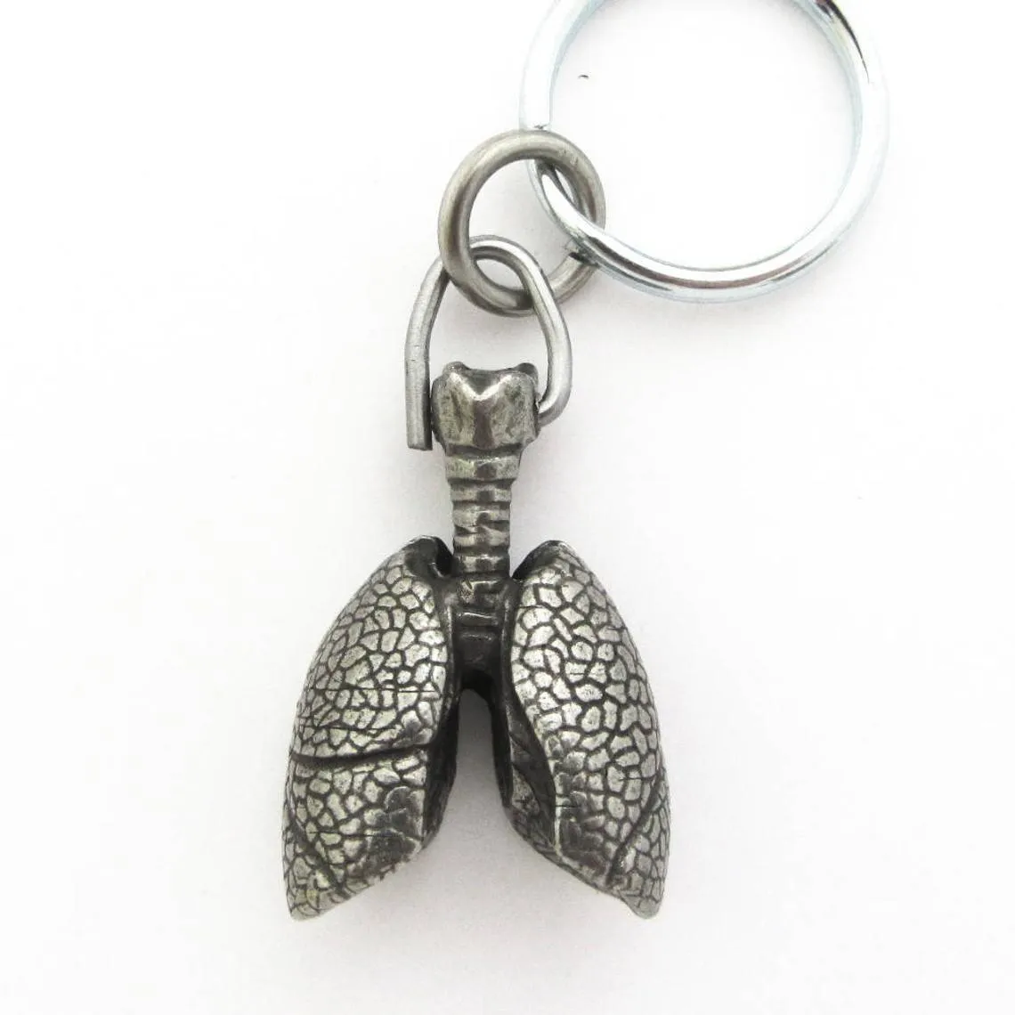 Human Lungs Keychain